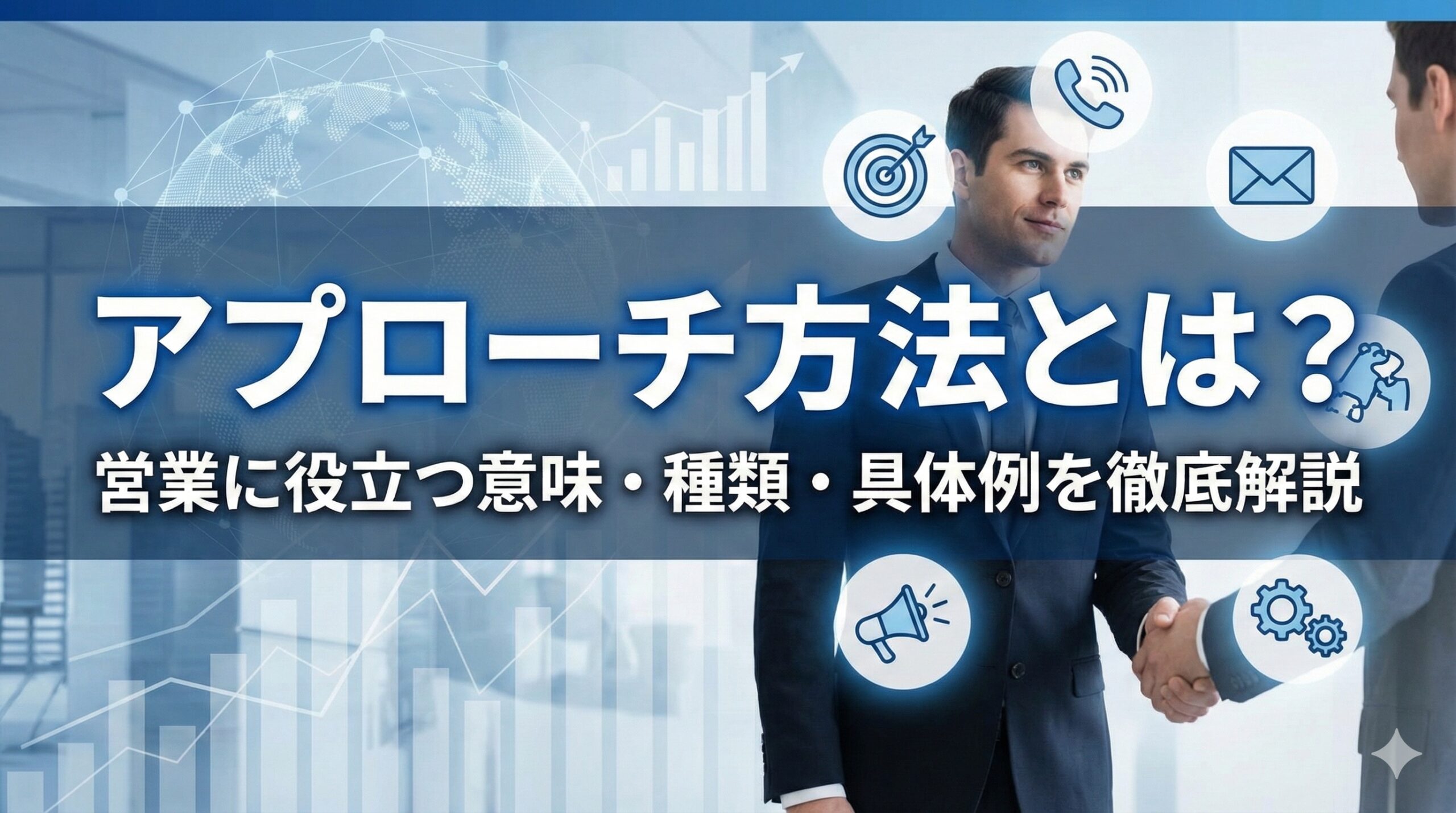 アプローチ方法とは？営業に役立つ意味や種類、ビジネスでの具体例を徹底解説