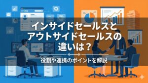 インサイドセールスとアウトサイドセールスの違いは？役割や連携のポイントを解説