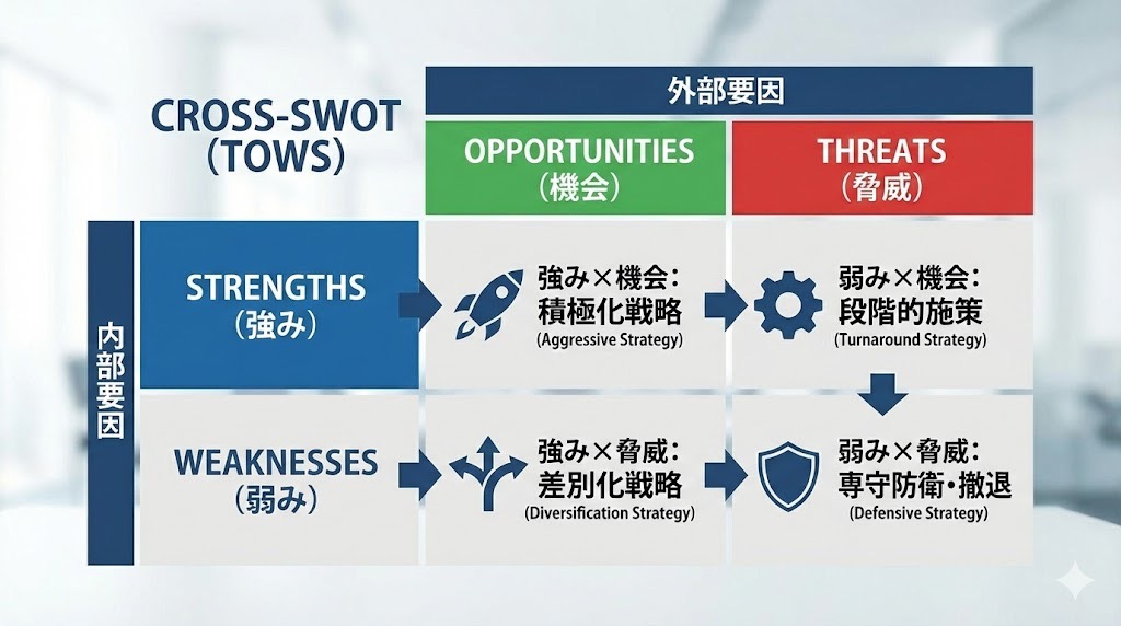 SWOT分析の活用方法