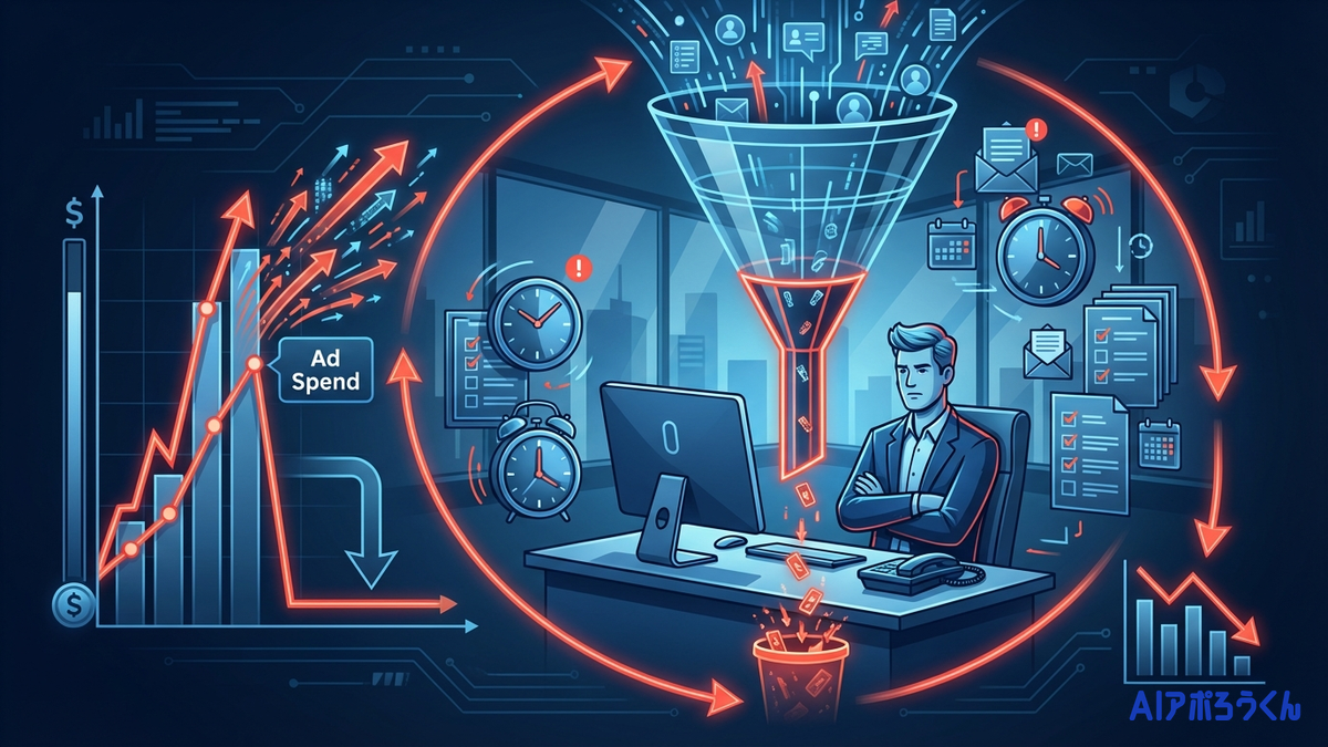 なぜ反響営業は「安定しない」のか?受動型営業の構造的リスク