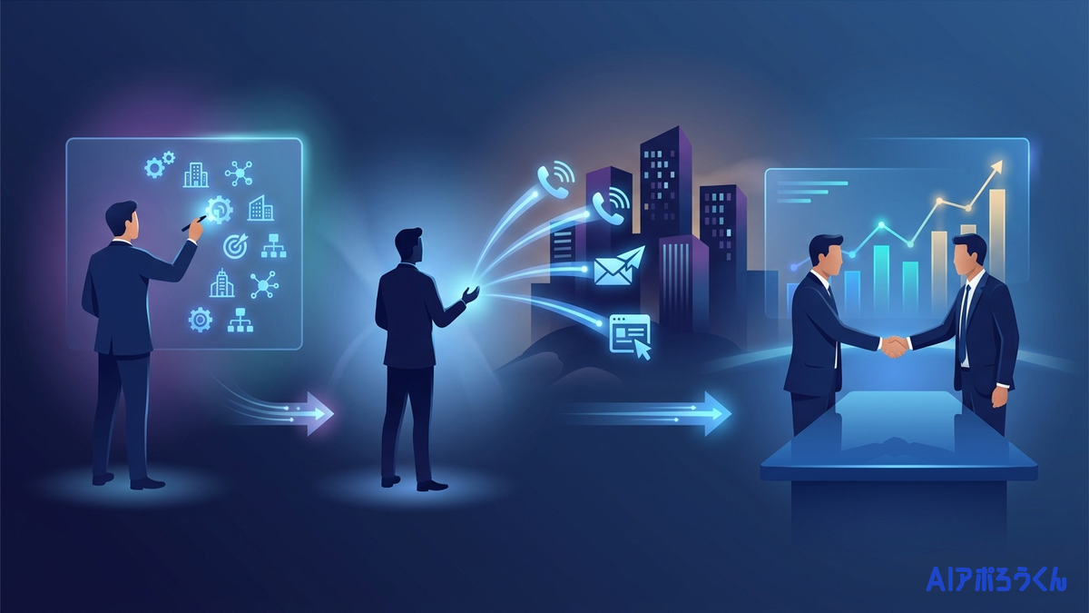 新規営業開拓とは？定義と3つの基本プロセス