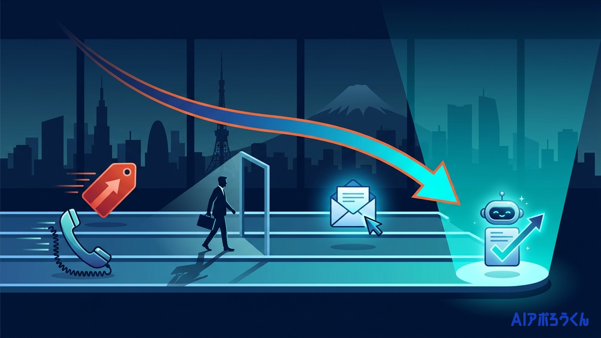 開拓営業の主な手法とCPA比較——どの方法が最も費用対効果が高いか