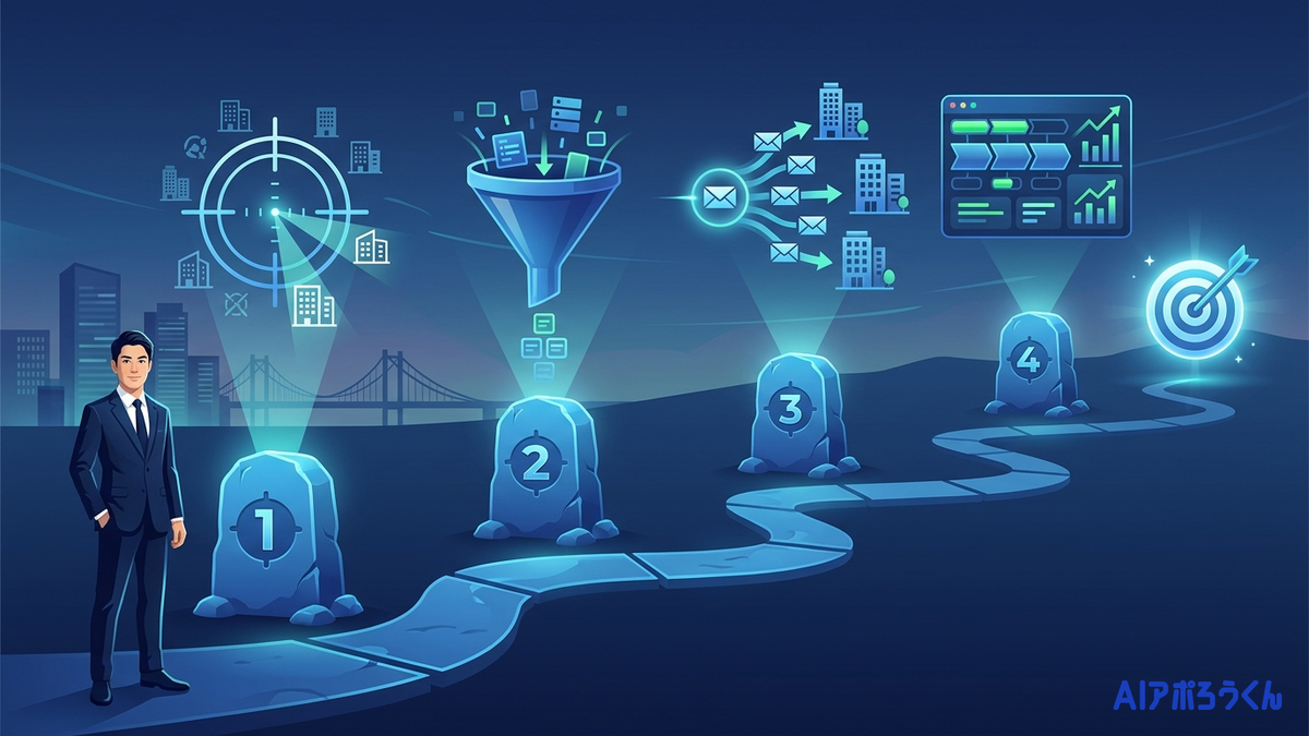 失敗しないための新規営業開拓・実践ロードマップ