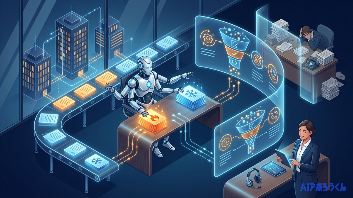 AIアポろうくんで企業の問い合わせフォーム営業を仕組み化するなら