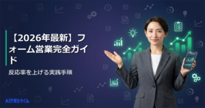 【2026年最新】フォーム営業完全ガイド｜反応率を上げる実践手順