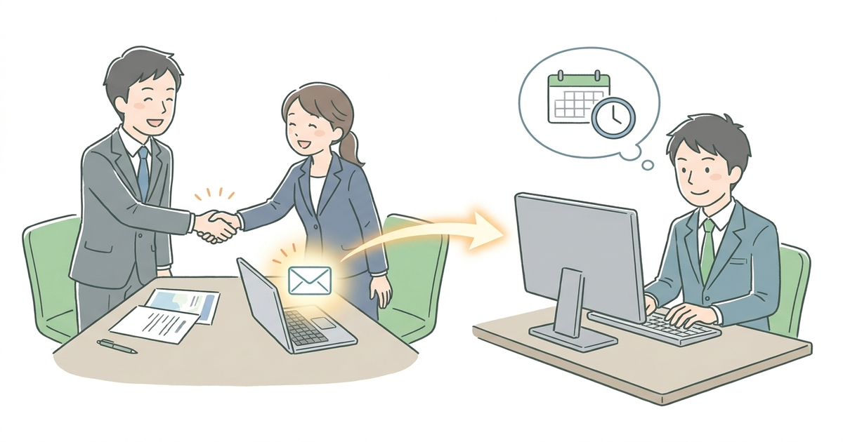 商談御礼メールで返信・次アポにつながる3つのポイント