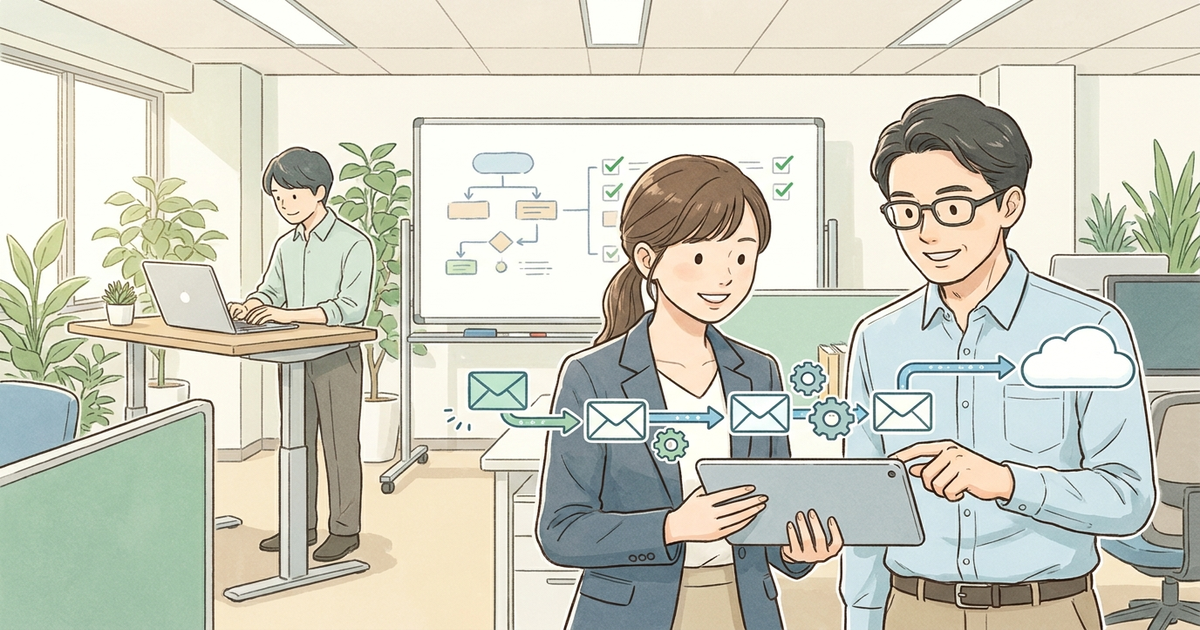 月50件商談でも崩れない御礼メール自動化の仕組みと導入事例