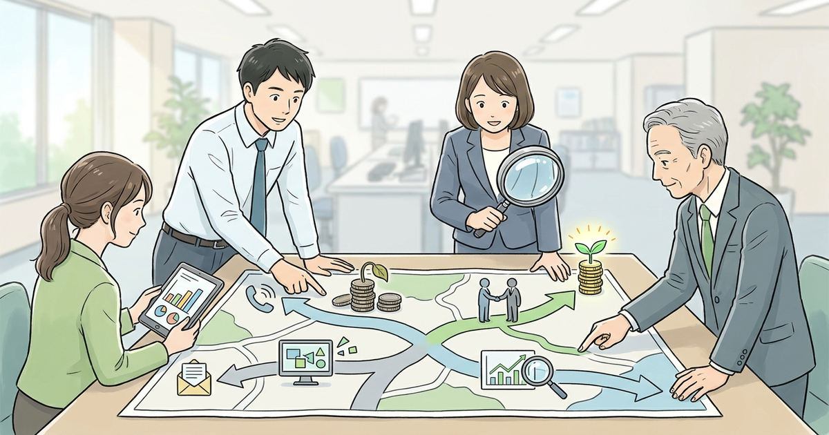 開拓営業の主な手法とCPA比較——どの方法が最も費用対効果が高いか