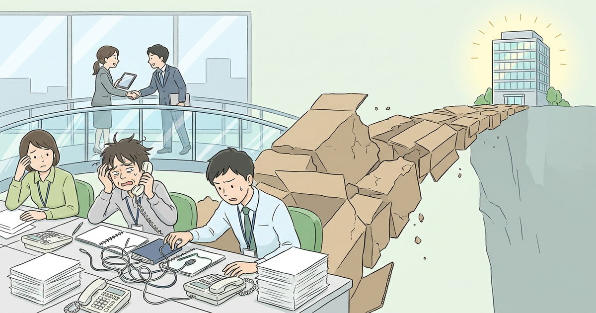 BPO営業が非効率になりやすい理由