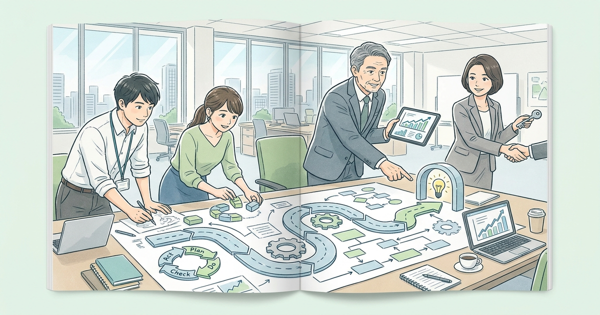 どうすれば営業PDCAを最速で仕組み化できるか？実践ロードマップ