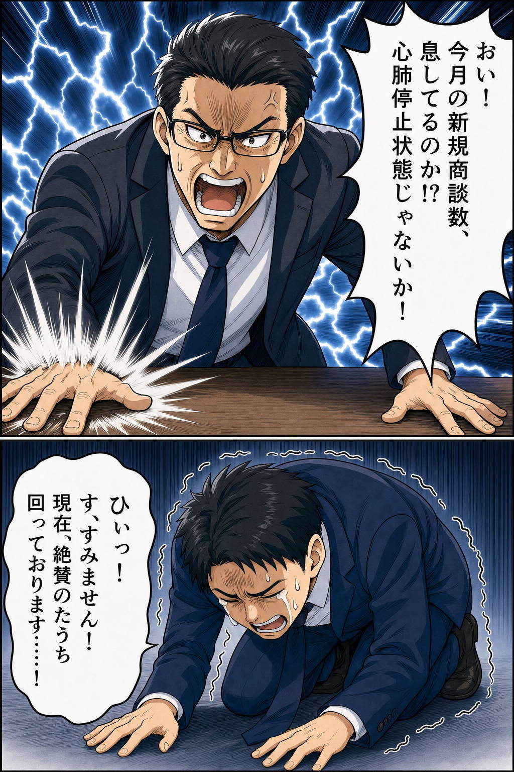 P06 AIアポろうくん漫画LP ページ