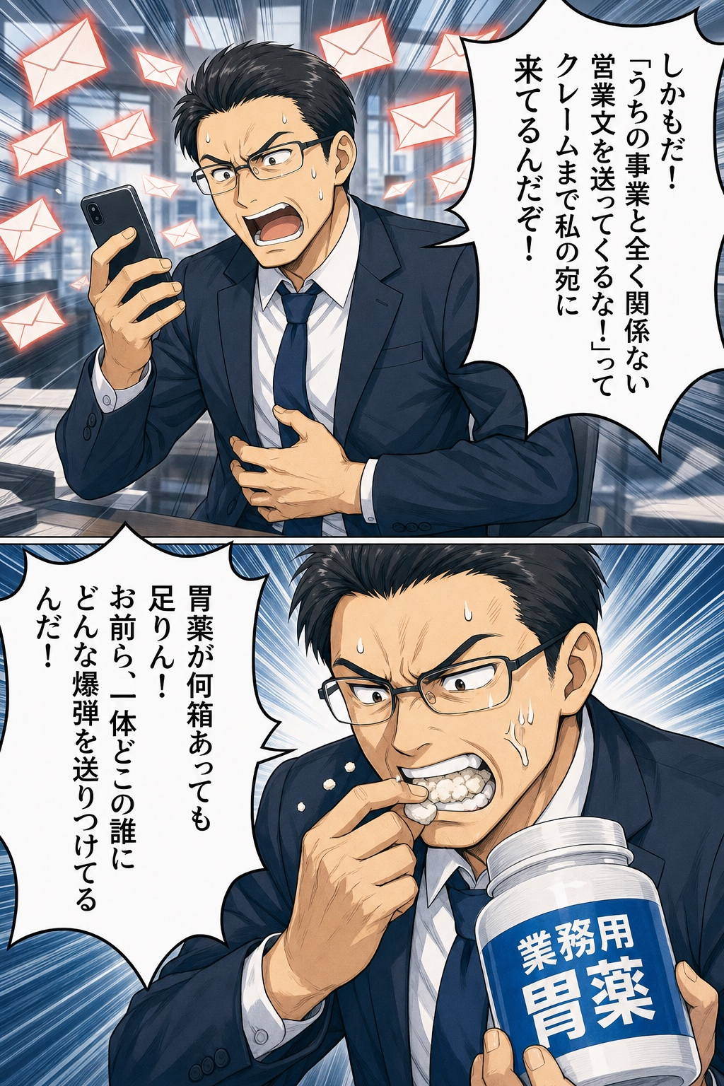 P07 AIアポろうくん漫画LP ページ