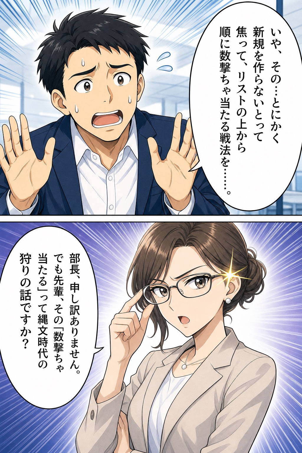 P08 AIアポろうくん漫画LP ページ