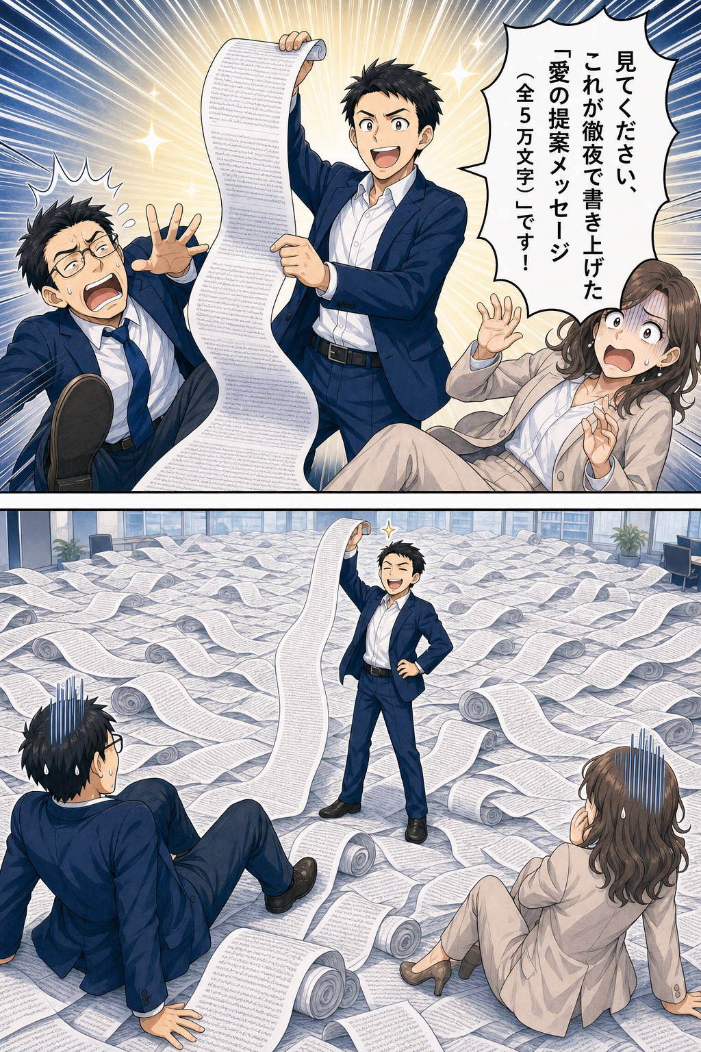 P12 AIアポろうくん漫画LP ページ