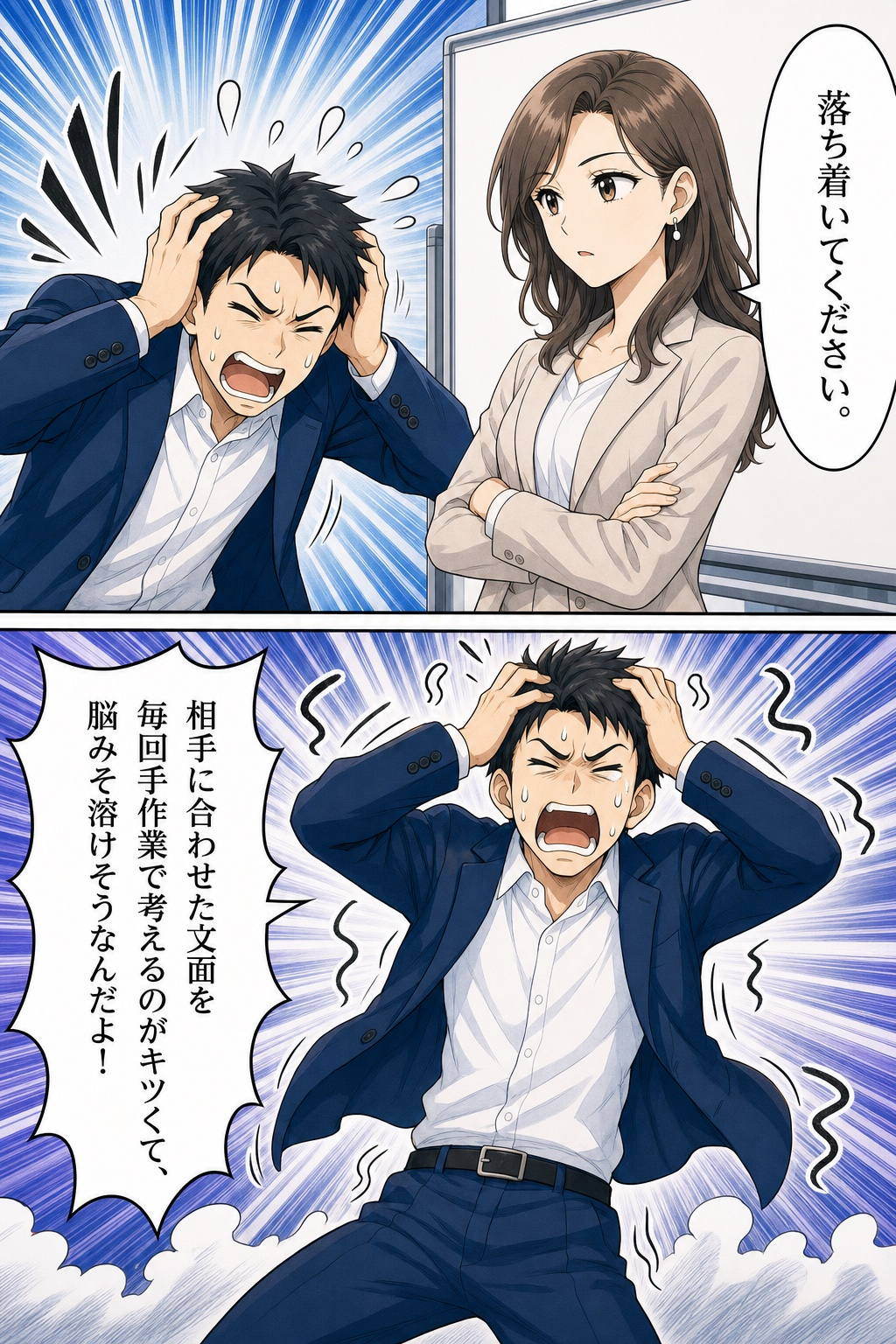 P15 AIアポろうくん漫画LP ページ