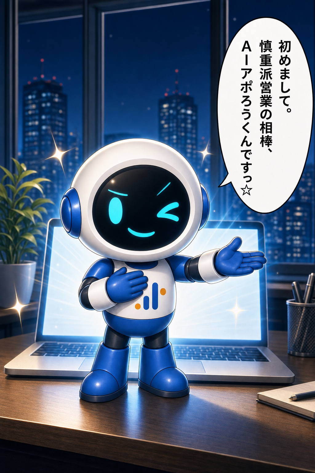 P18 AIアポろうくん漫画LP ページ
