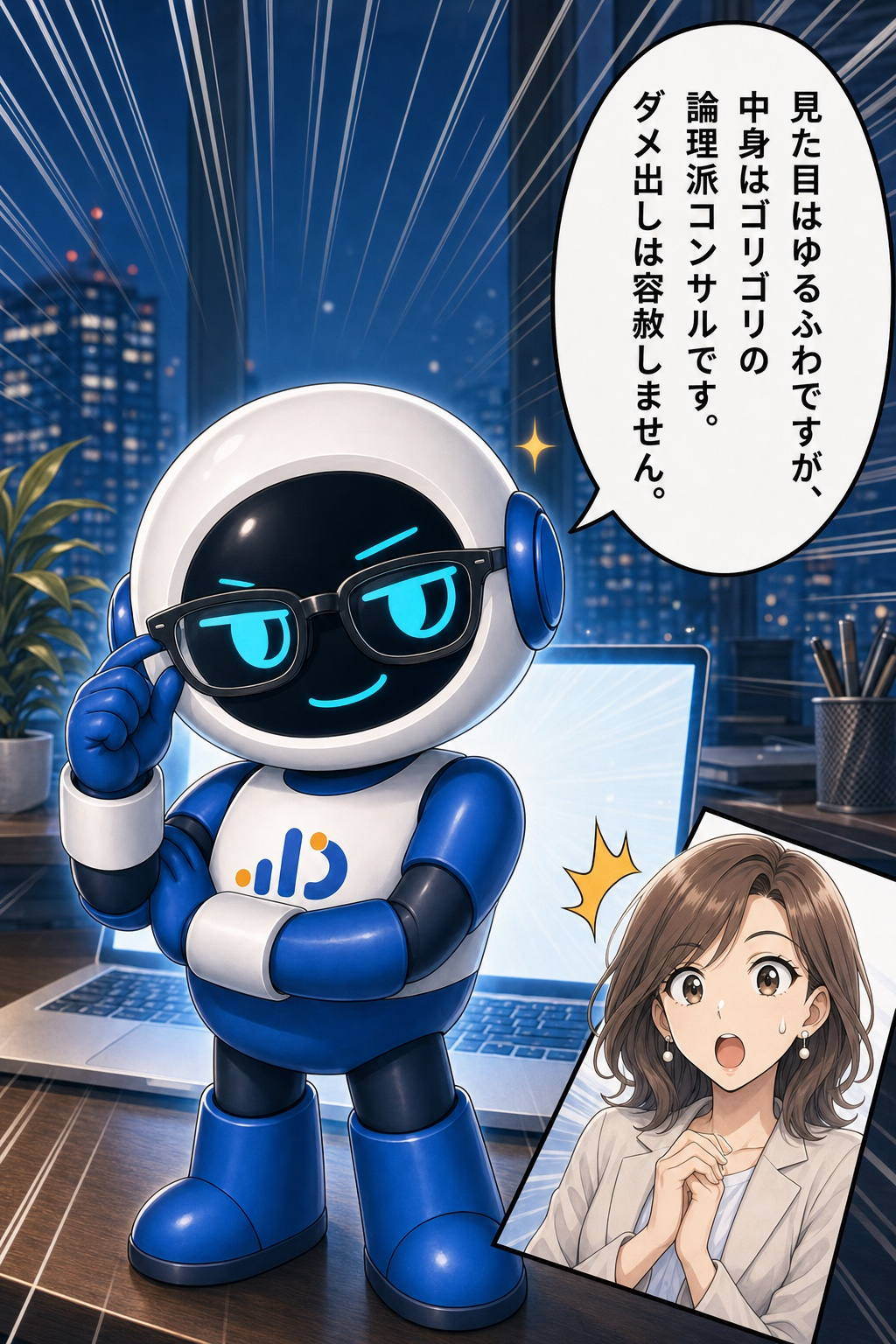 P18B AIアポろうくん漫画LP ページ