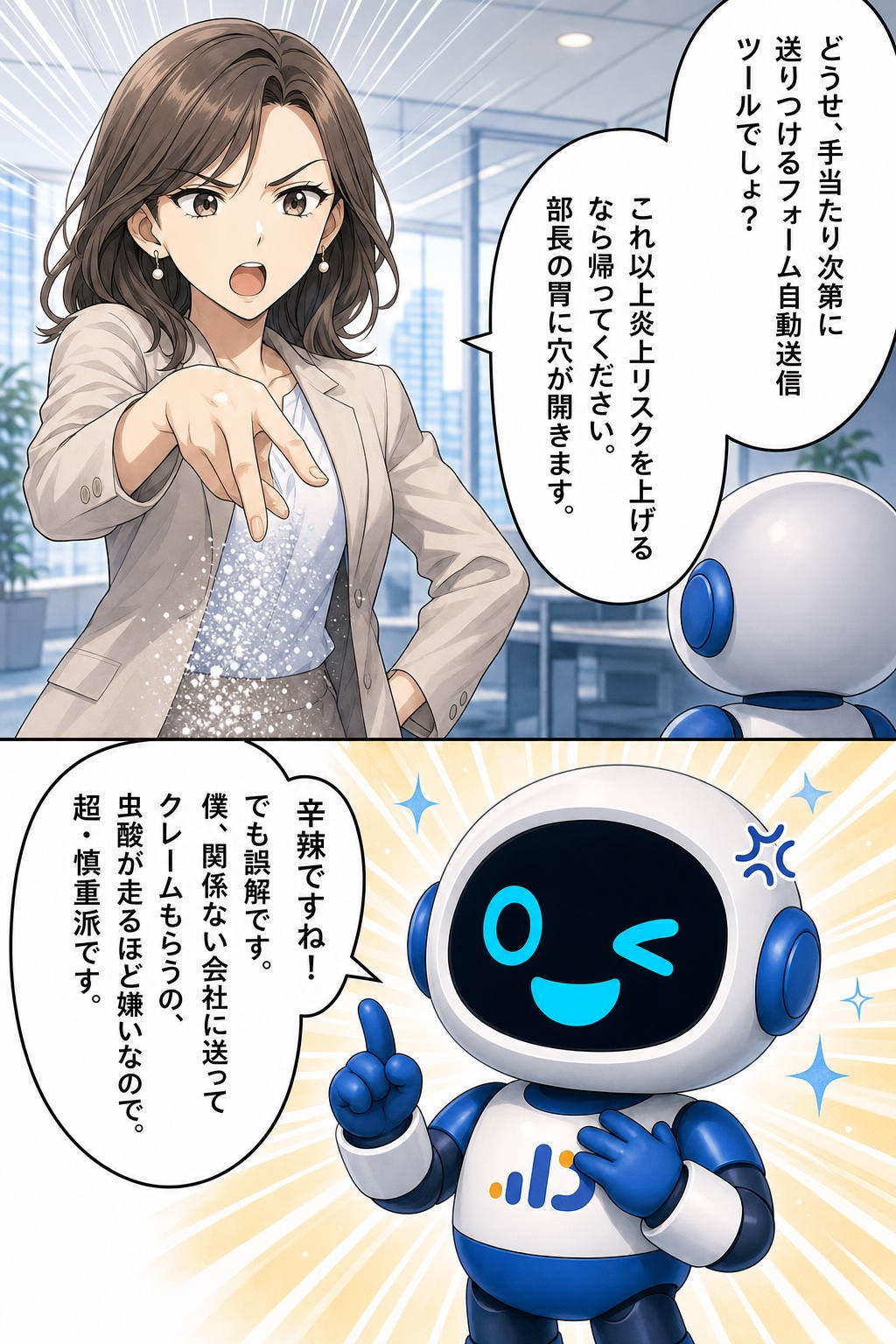 P19 AIアポろうくん漫画LP ページ