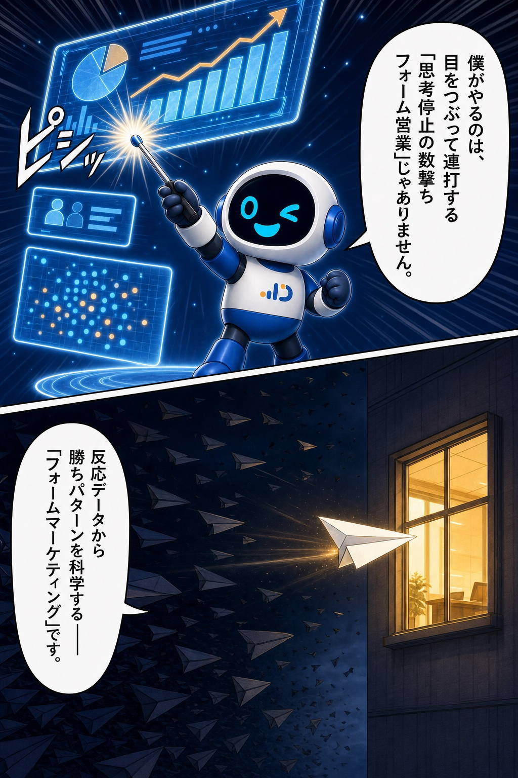 P20 AIアポろうくん漫画LP ページ