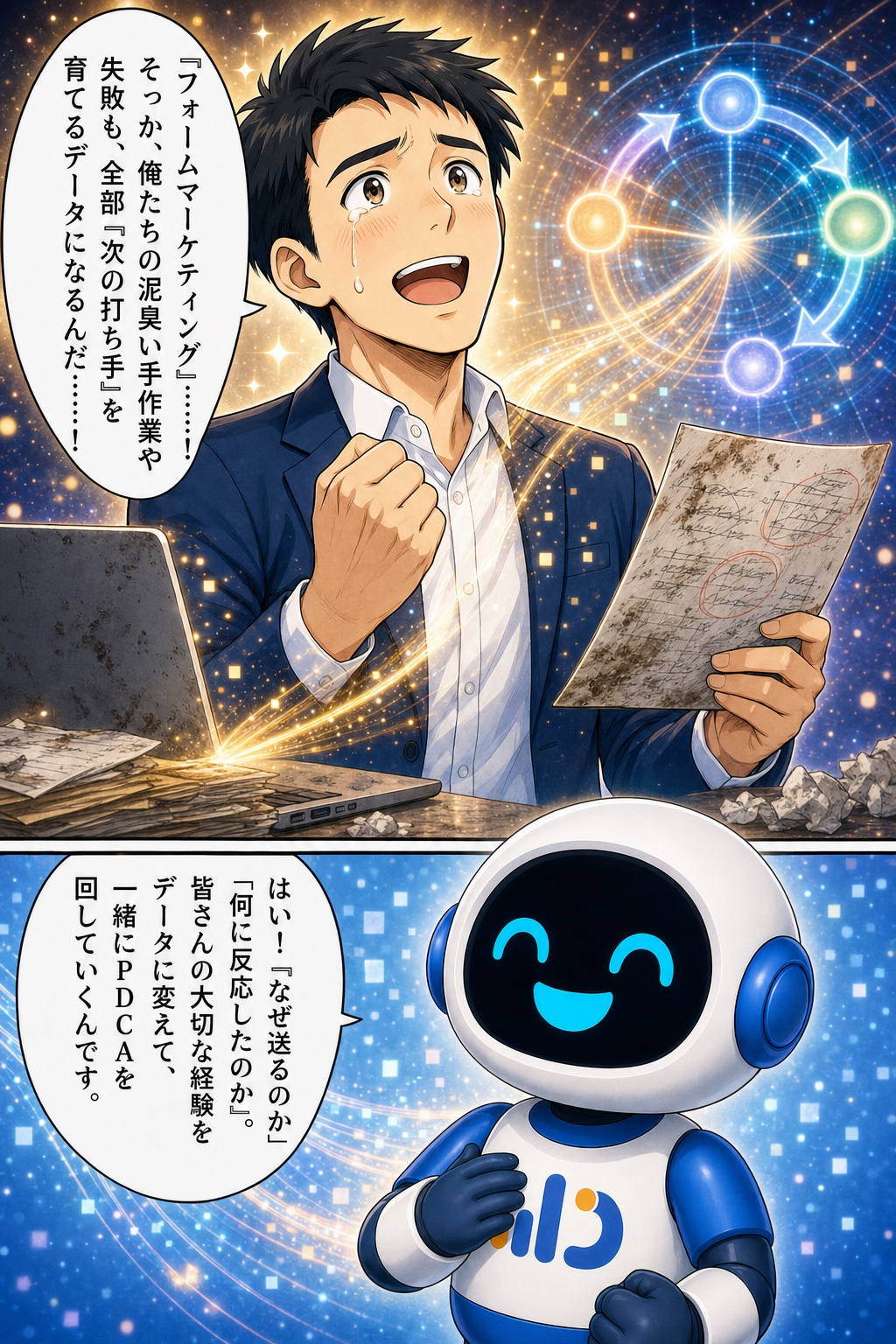 P21 AIアポろうくん漫画LP ページ