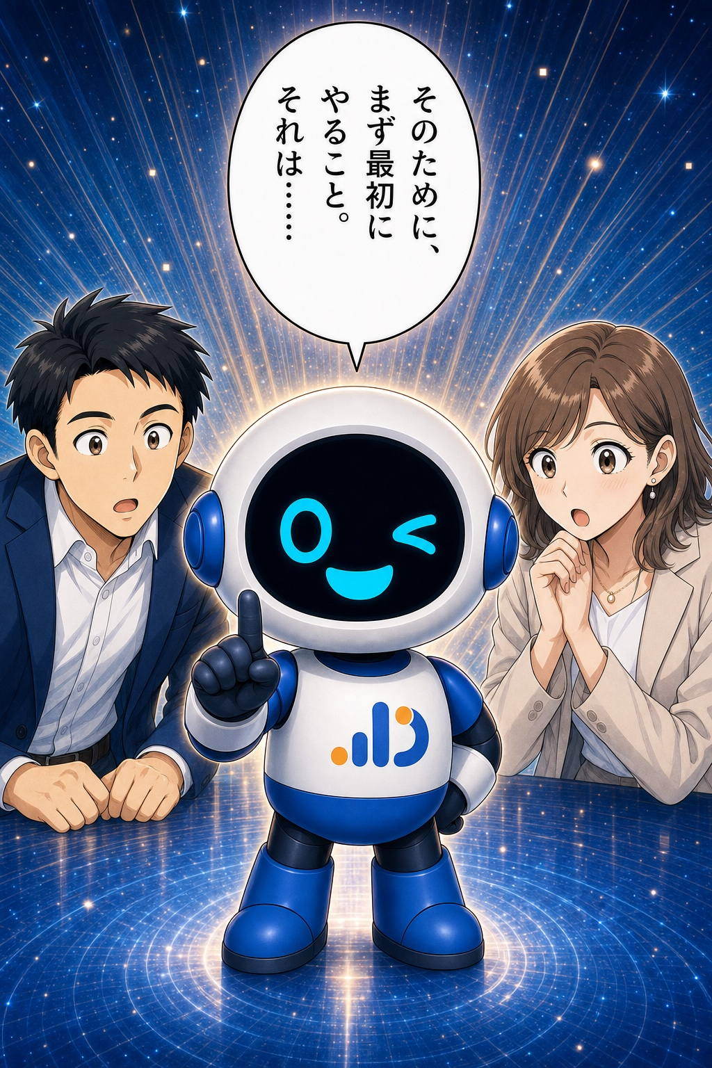 P21B AIアポろうくん漫画LP ページ