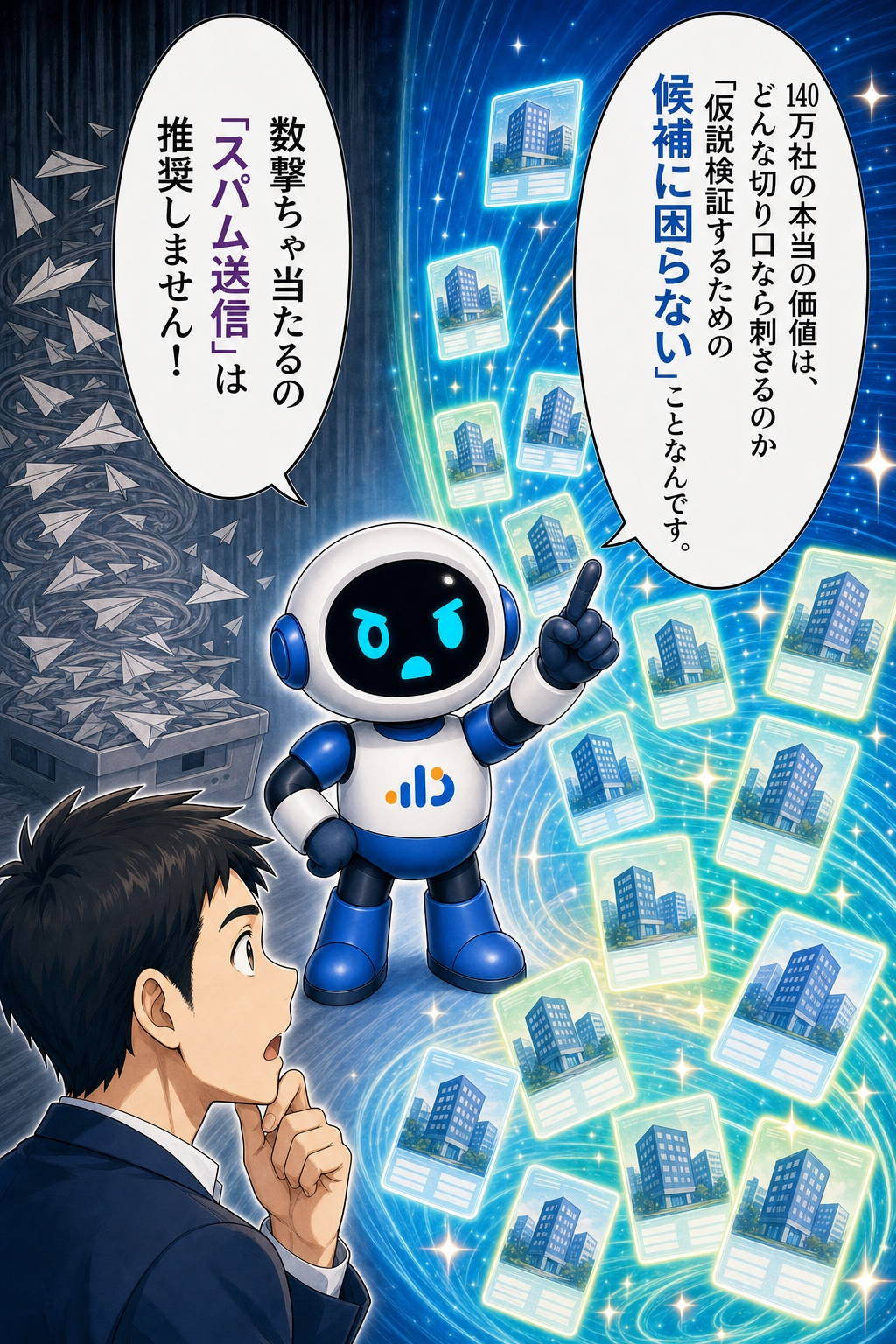 P26b AIアポろうくん漫画LP ページ