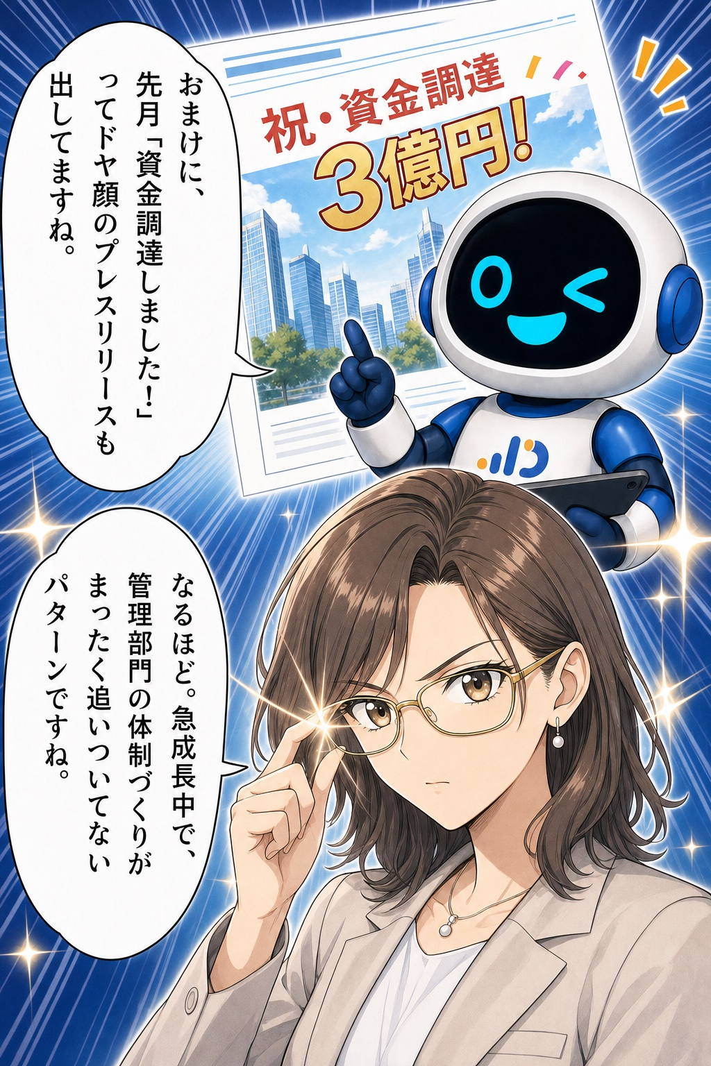 P28 AIアポろうくん漫画LP ページ