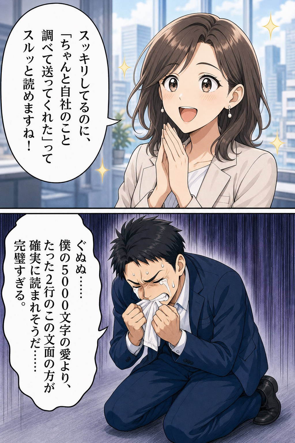 P33 AIアポろうくん漫画LP ページ