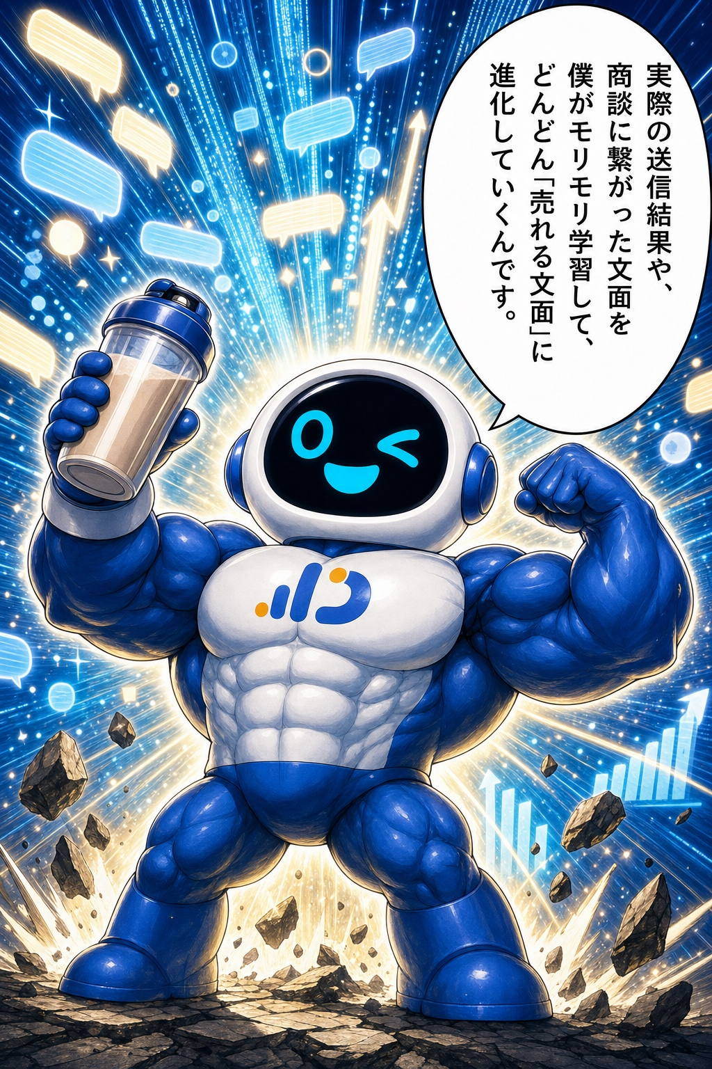 P34B AIアポろうくん漫画LP ページ