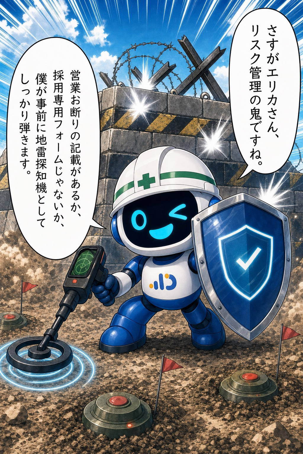 P38 AIアポろうくん漫画LP ページ