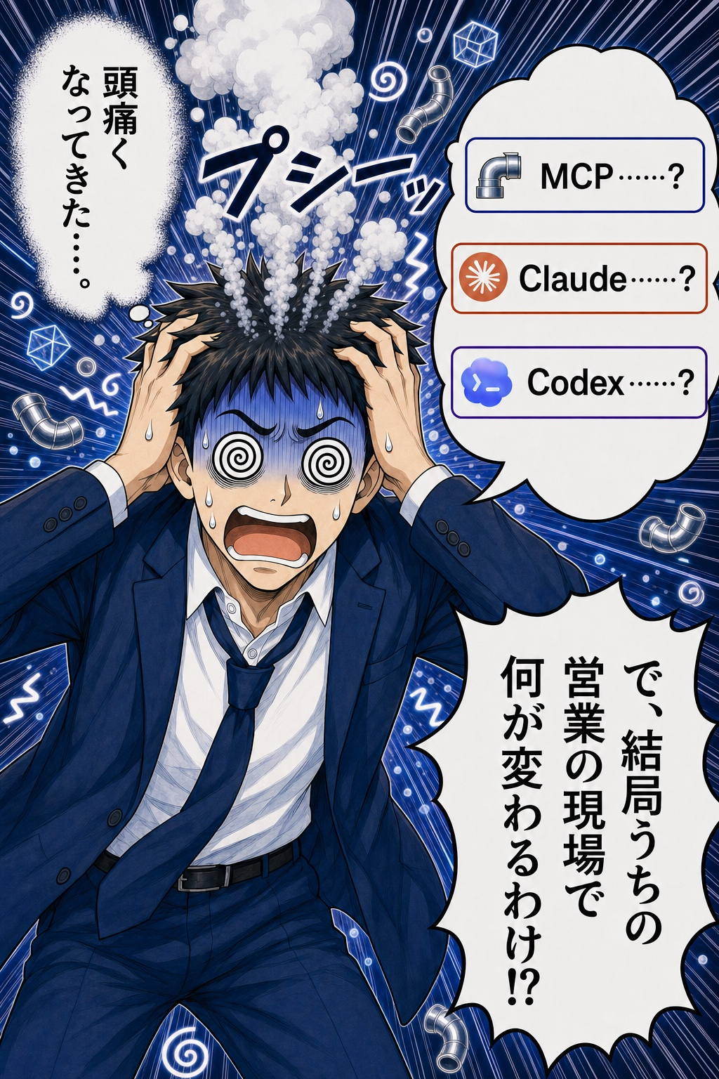 P43B AIアポろうくん漫画LP ページ