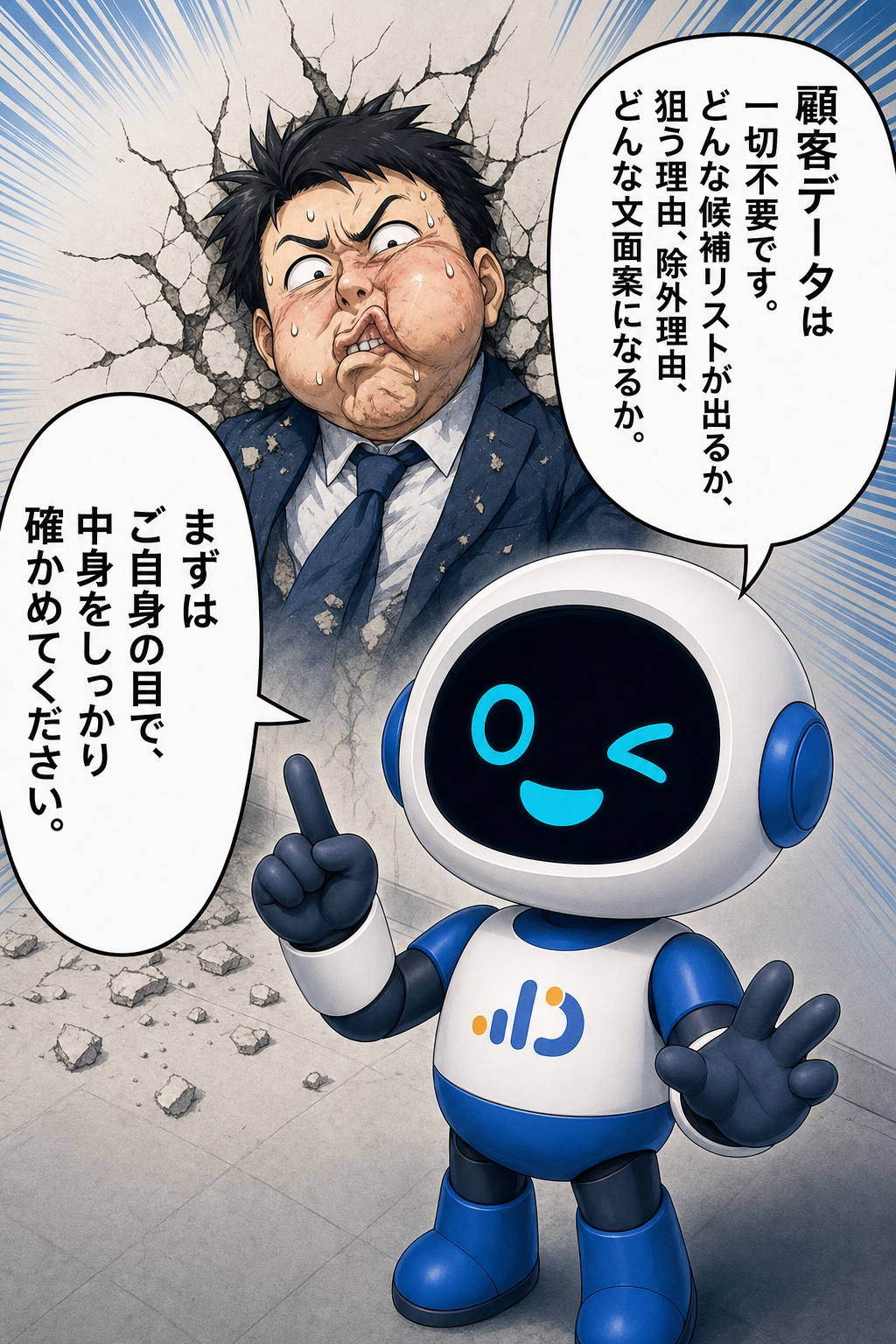 P52 AIアポろうくん漫画LP ページ