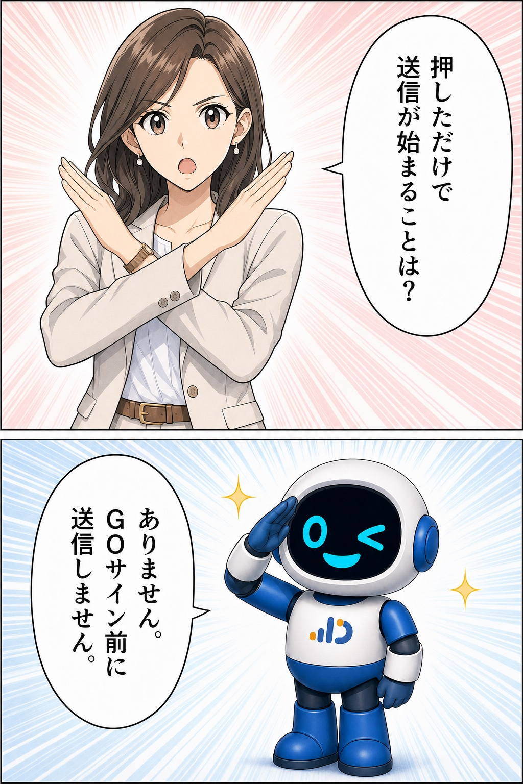 P60 AIアポろうくん漫画LP ページ