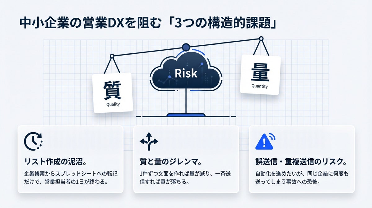 AI営業自動化「AIアポろうくん」が機能強化—AI重複チェック・3段階確認送信・速度改善で