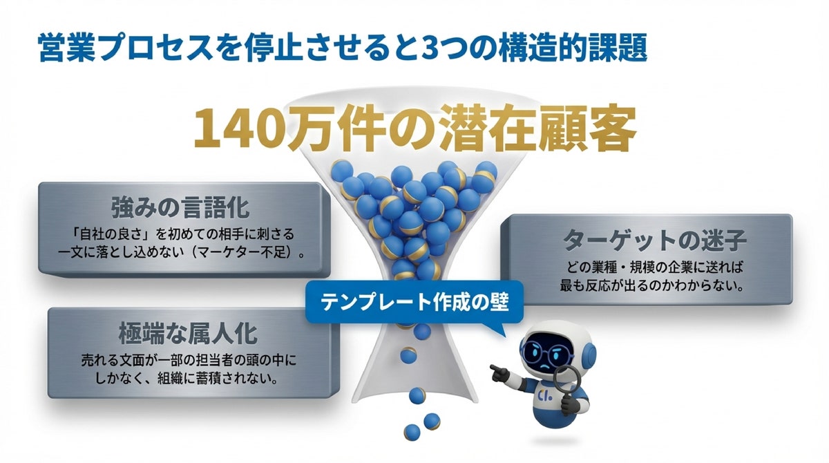 AI営業自動化「AIアポろうくん」、サービス分析AIを搭載—URL入力だけで訴求文・ターゲット企業をAIが自動特定(図3)