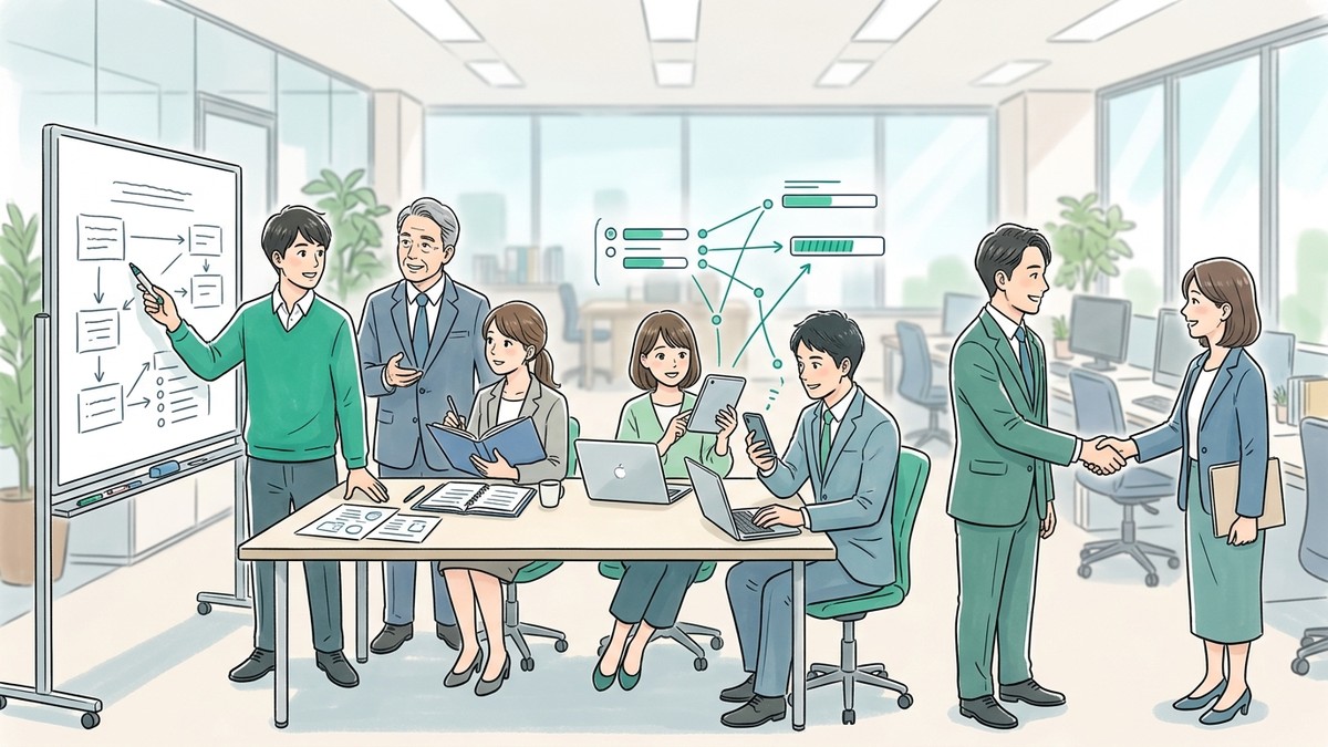 新規開拓営業の進め方は？まず3段階で整理する
