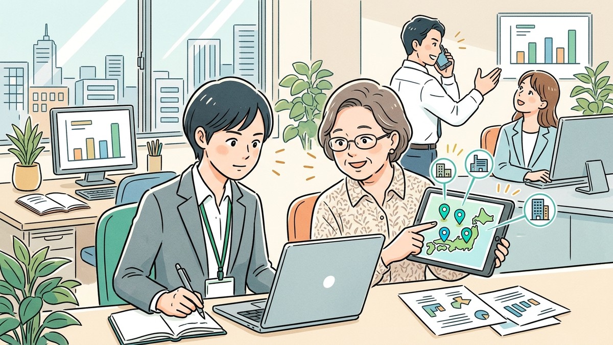 自社ターゲットは全国・地域に何社ある？無料の調べ方