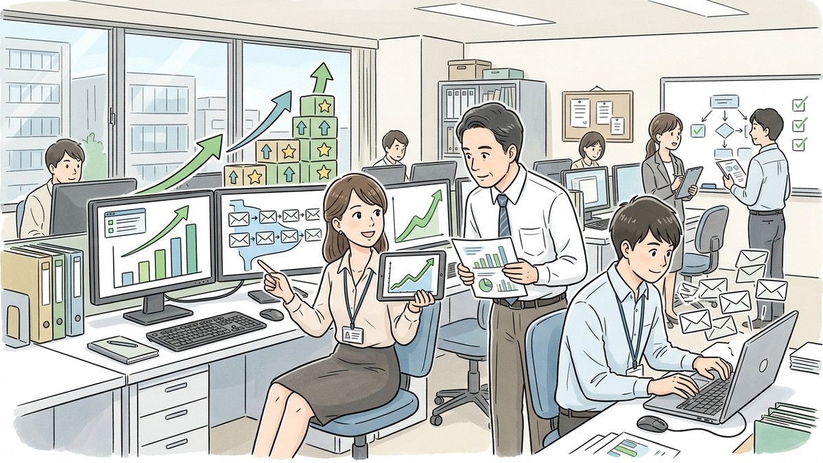 フォーム営業の効果を判断するには、何件送ればいい？