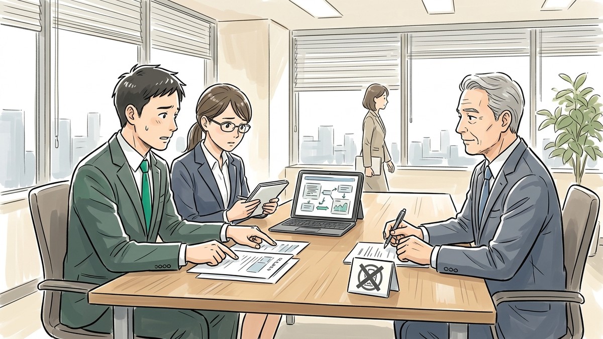 営業お断りの会社に届いてしまったときのリカバリープラン